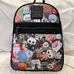 Loungefly The Nightmare Before Christmas Chibi Mini Backpack NWT RARE ❤️Logo NWT